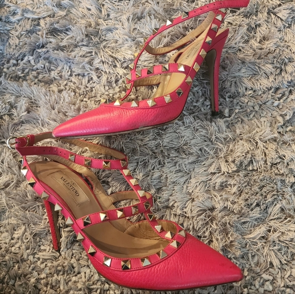 Valentino rockstud in pink 37 - Picture 1 of 5